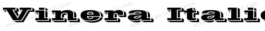 Vinera Italic Regular字体转换